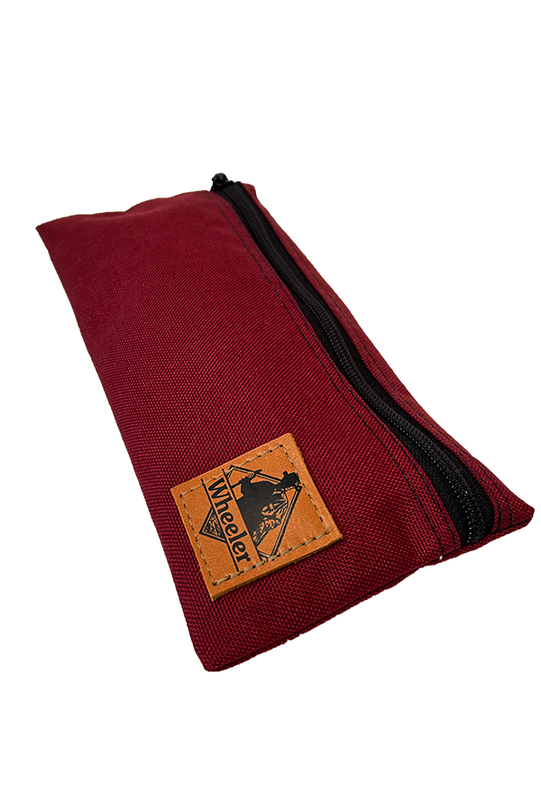 Pencil Case - Burgundy